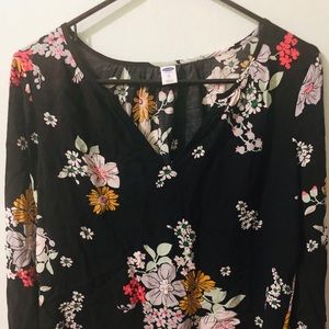 Nice floral printing blouse